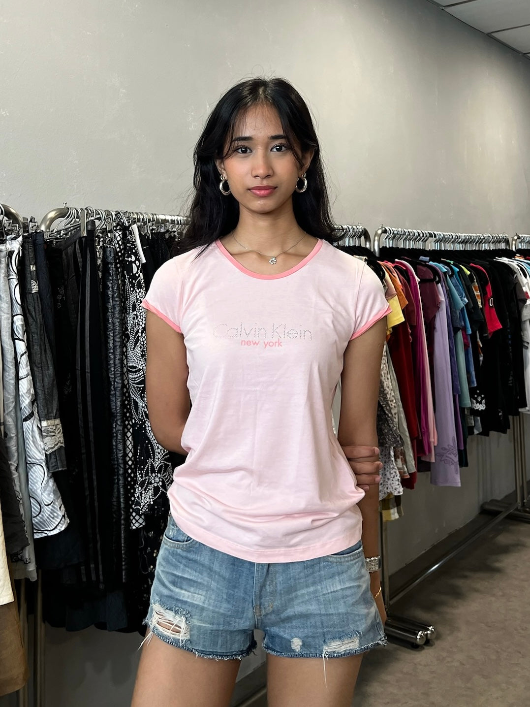 calvin klein baby tee