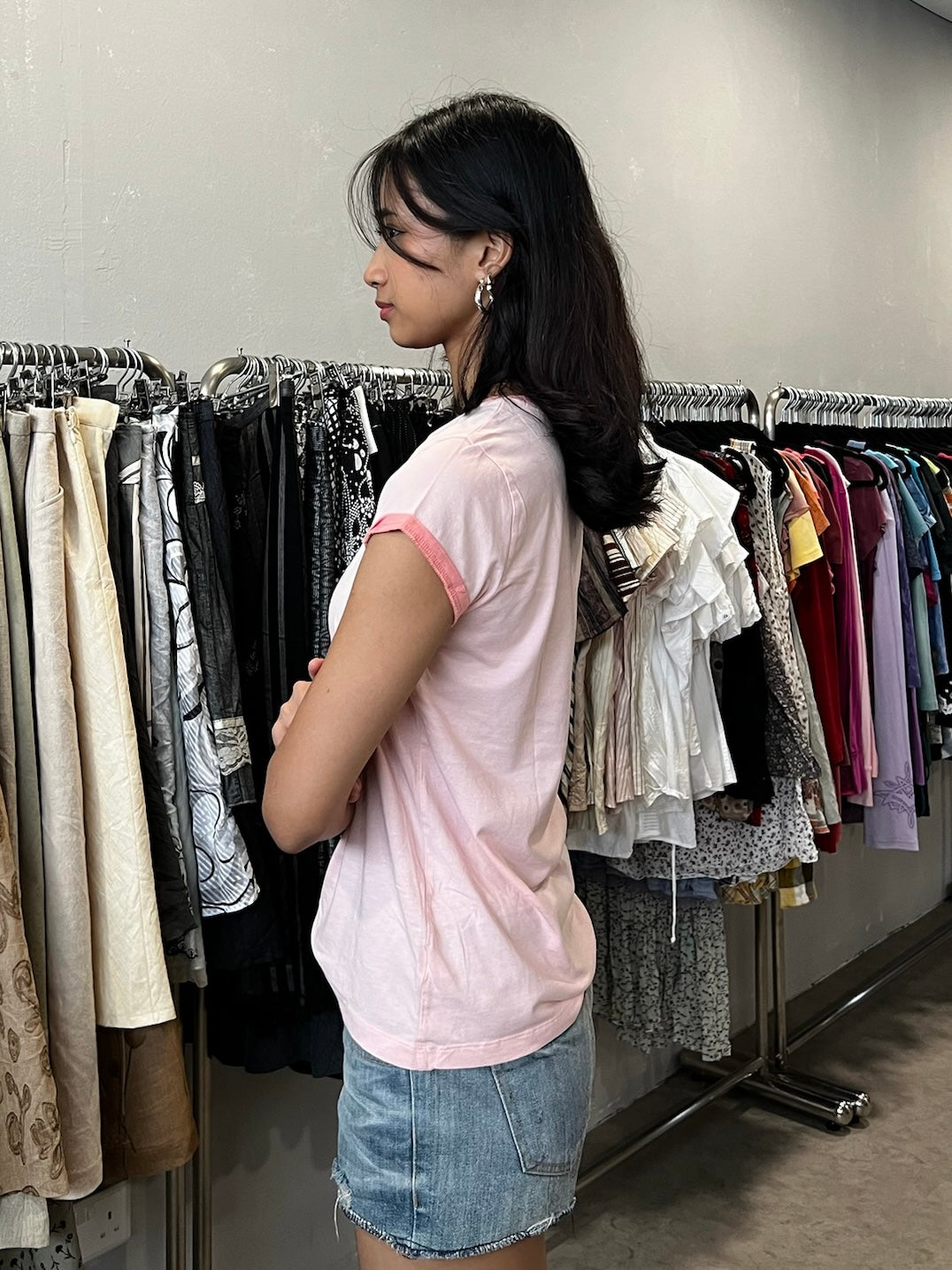 calvin klein baby tee