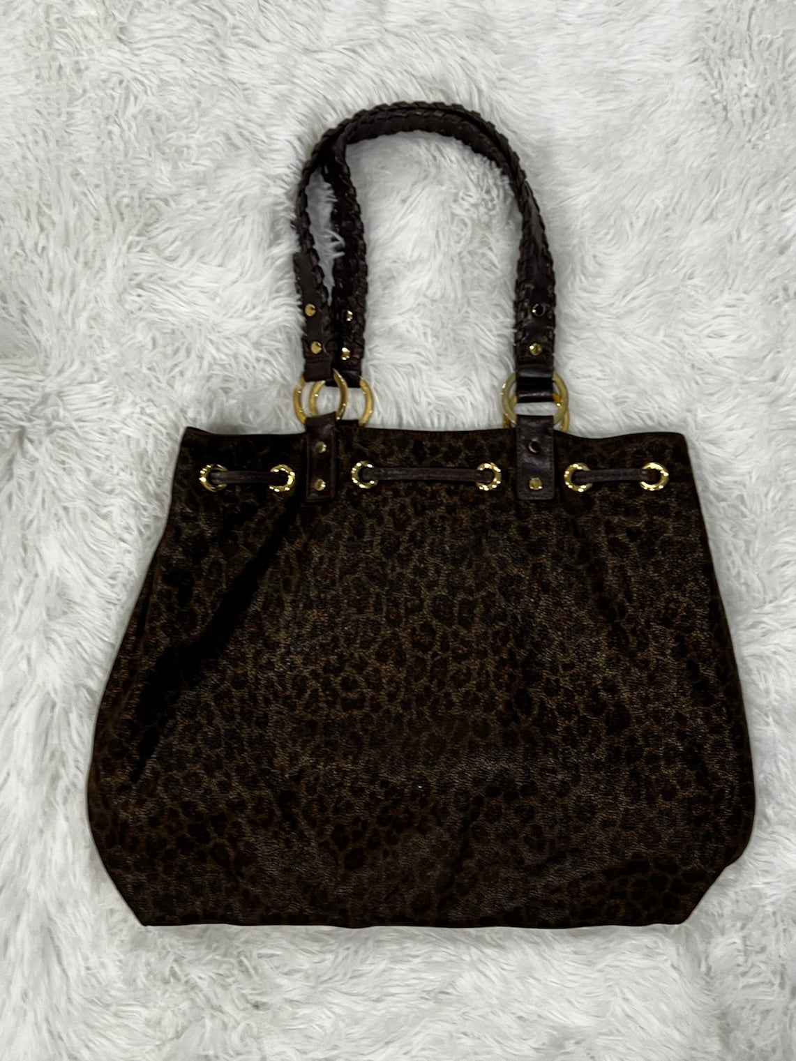 leopard shoulder bag